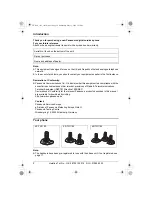 Preview for 2 page of Panasonic KX-TG1100E Operating Instructions Manual