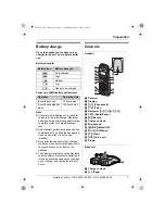 Предварительный просмотр 7 страницы Panasonic KX-TG1100E Operating Instructions Manual