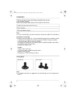 Предварительный просмотр 2 страницы Panasonic KX-TG1100FX Operating Instructions Manual