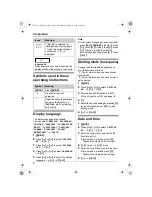 Предварительный просмотр 8 страницы Panasonic KX-TG1100FX Operating Instructions Manual