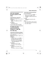 Предварительный просмотр 15 страницы Panasonic KX-TG1100FX Operating Instructions Manual