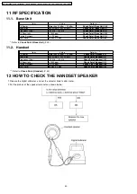 Предварительный просмотр 40 страницы Panasonic KX-TG1105RUS Service Manual