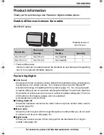 Предварительный просмотр 3 страницы Panasonic KX-TG1212 Operating Instructions Manual