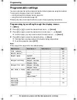 Предварительный просмотр 26 страницы Panasonic KX-TG1212 Operating Instructions Manual