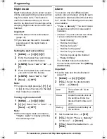 Предварительный просмотр 32 страницы Panasonic KX-TG1212 Operating Instructions Manual