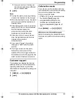 Предварительный просмотр 33 страницы Panasonic KX-TG1212 Operating Instructions Manual