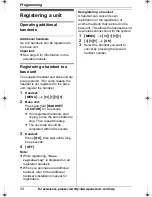 Предварительный просмотр 34 страницы Panasonic KX-TG1212 Operating Instructions Manual