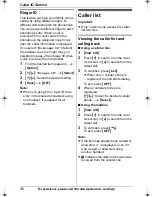 Предварительный просмотр 36 страницы Panasonic KX-TG1212 Operating Instructions Manual