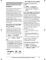 Предварительный просмотр 39 страницы Panasonic KX-TG1212 Operating Instructions Manual