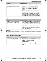 Предварительный просмотр 53 страницы Panasonic KX-TG1212 Operating Instructions Manual