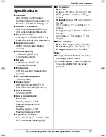 Предварительный просмотр 57 страницы Panasonic KX-TG1212 Operating Instructions Manual