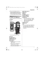 Preview for 7 page of Panasonic KX-TG1223BX Operating Instructions Manual