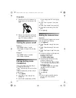 Preview for 12 page of Panasonic KX-TG1223BX Operating Instructions Manual