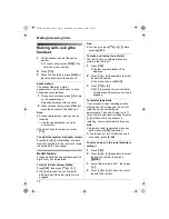 Preview for 14 page of Panasonic KX-TG1223BX Operating Instructions Manual