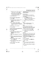 Preview for 15 page of Panasonic KX-TG1223BX Operating Instructions Manual