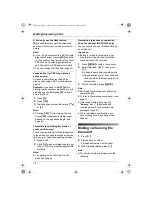 Preview for 16 page of Panasonic KX-TG1223BX Operating Instructions Manual