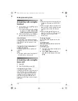 Предварительный просмотр 18 страницы Panasonic KX-TG1223BX Operating Instructions Manual