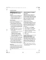 Preview for 36 page of Panasonic KX-TG1223BX Operating Instructions Manual