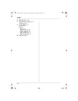 Preview for 60 page of Panasonic KX-TG1223BX Operating Instructions Manual