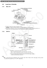 Предварительный просмотр 8 страницы Panasonic KX-TG1233BXT Service Manual