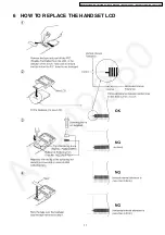 Предварительный просмотр 17 страницы Panasonic KX-TG1233BXT Service Manual