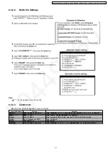 Предварительный просмотр 41 страницы Panasonic KX-TG1233BXT Service Manual