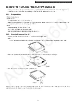 Предварительный просмотр 69 страницы Panasonic KX-TG1233BXT Service Manual