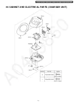 Предварительный просмотр 73 страницы Panasonic KX-TG1233BXT Service Manual