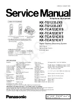 Panasonic KX-TG1233JXS Service Manual preview