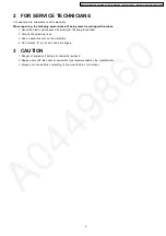 Предварительный просмотр 5 страницы Panasonic KX-TG1283BXS Service Manual