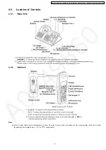 Предварительный просмотр 9 страницы Panasonic KX-TG1283BXS Service Manual