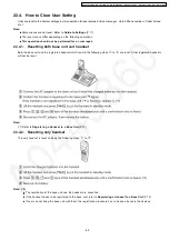 Предварительный просмотр 69 страницы Panasonic KX-TG1283BXS Service Manual