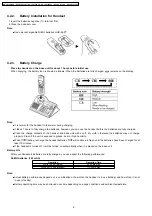 Предварительный просмотр 8 страницы Panasonic KX-TG1283JXS Service Manual