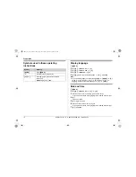 Preview for 10 page of Panasonic KX-TG1311 Operating Instructions Manual