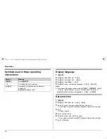 Preview for 10 page of Panasonic KX-TG1311NZ Operating Instructions Manual