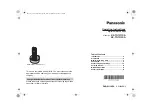 Preview for 1 page of Panasonic KX-TG1311SA Operating Instructions Manual