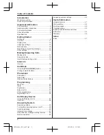 Preview for 2 page of Panasonic KX-TG132CSK Operating Instructions Manual