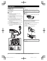 Preview for 8 page of Panasonic KX-TG132CSK Operating Instructions Manual