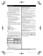 Preview for 10 page of Panasonic KX-TG132CSK Operating Instructions Manual