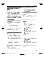 Preview for 19 page of Panasonic KX-TG132CSK Operating Instructions Manual