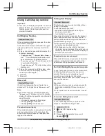 Preview for 37 page of Panasonic KX-TG132CSK Operating Instructions Manual