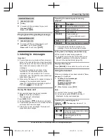 Preview for 41 page of Panasonic KX-TG132CSK Operating Instructions Manual