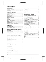 Предварительный просмотр 2 страницы Panasonic KX-TG153CSK Operating Instructions Manual