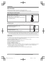 Предварительный просмотр 4 страницы Panasonic KX-TG153CSK Operating Instructions Manual