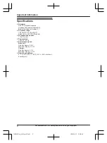 Предварительный просмотр 8 страницы Panasonic KX-TG153CSK Operating Instructions Manual