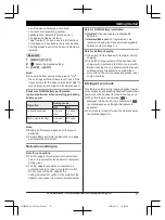 Предварительный просмотр 11 страницы Panasonic KX-TG153CSK Operating Instructions Manual