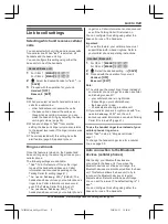 Предварительный просмотр 17 страницы Panasonic KX-TG153CSK Operating Instructions Manual