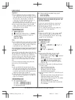 Предварительный просмотр 18 страницы Panasonic KX-TG153CSK Operating Instructions Manual