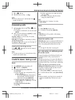 Предварительный просмотр 21 страницы Panasonic KX-TG153CSK Operating Instructions Manual