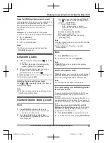 Предварительный просмотр 25 страницы Panasonic KX-TG153CSK Operating Instructions Manual